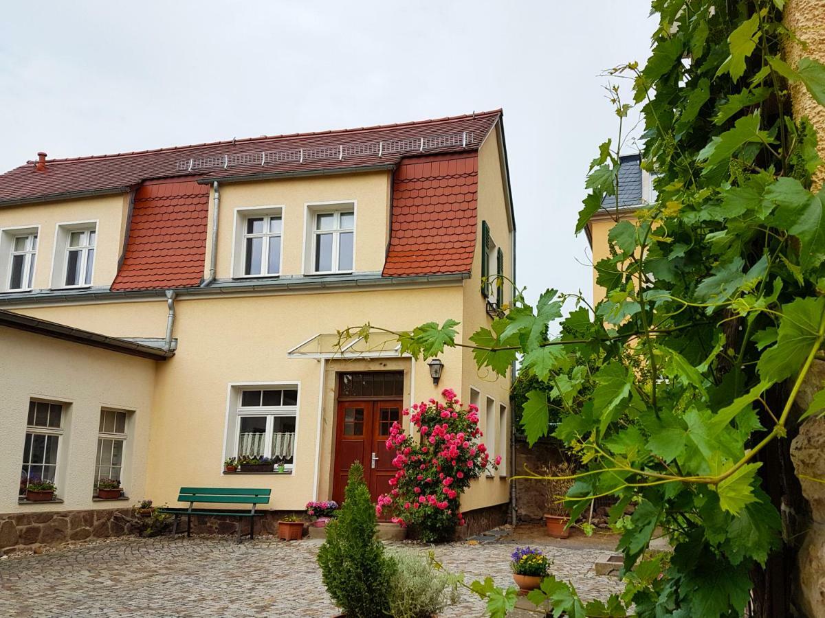 Villa Ferienhaus Mühlberg Radebeul Exterior foto